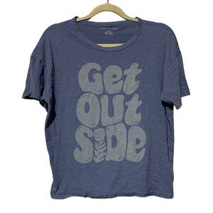 ***dontated*** American Eagle Outfitters Get Outside Graphic Short Sleeve